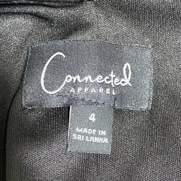 Vintage Womens Whimsigoth Lace Maxi Dress Size 5 Sequins Empire Waist 90s Glam - Picture 12 of 16